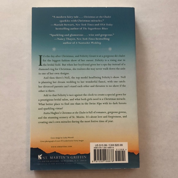 Christmas at the Chalet by Anita Hughes Paperback - Picture 2 of 11